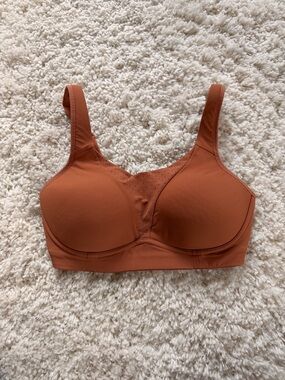 Lululemon Run Times High Support Bra 34D Rust